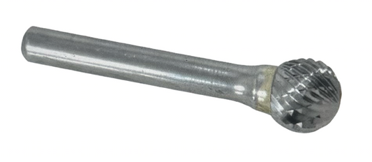 SGS Pro 1/2" Carbide Burr SD-5 Double Cut Ball Head Shape USA Made