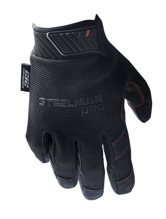Steelman Pro Black Mechanic Touchscreen Work Glove Size Small