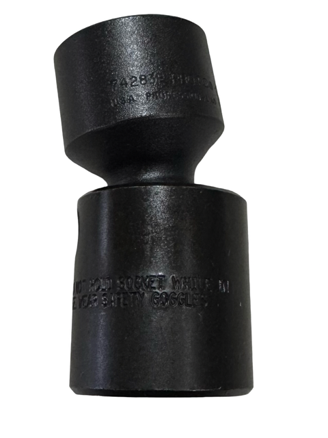 Proto 1/2" Drive 1" Universal Impact Socket 6 Point USA Made