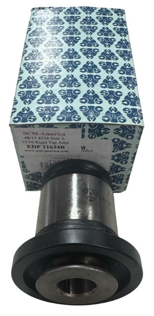 SCM 15/16" Rigid Tap Adapter, Size 3 Made in Italy