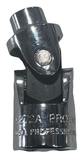 Proto 3/8" Drive 5/16" Universal Socket 12 point Full Polish Chrome USA Made