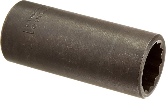 Proto 1/2" Drive 1" Deep Impact Socket 12 Point USA Made J7332