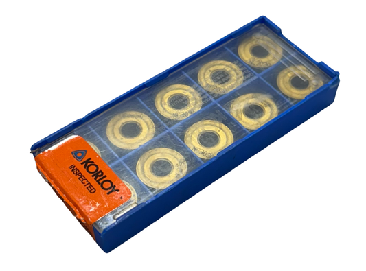 Korloy Carbide Insert RNMG54-B25 Grade NC3030 Turning Inserts 10 Pack