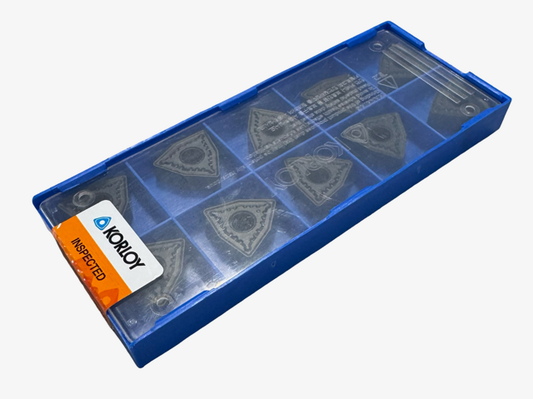 Korloy Carbide Insert WNMG543-GR Grade NC3225 Turning Inserts 10 Pack