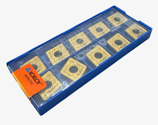 Korloy Carbide Insert CNMG644 Grade NC3030 Turning Inserts 10 Pack