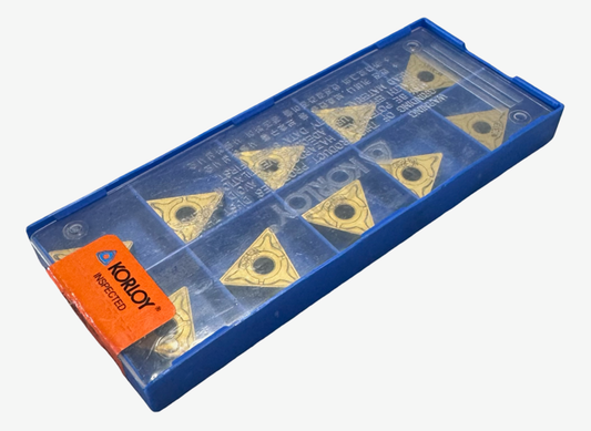 Korloy Carbide Insert TNMG432-HR Grade NC3030 Turning Inserts 10 Pack