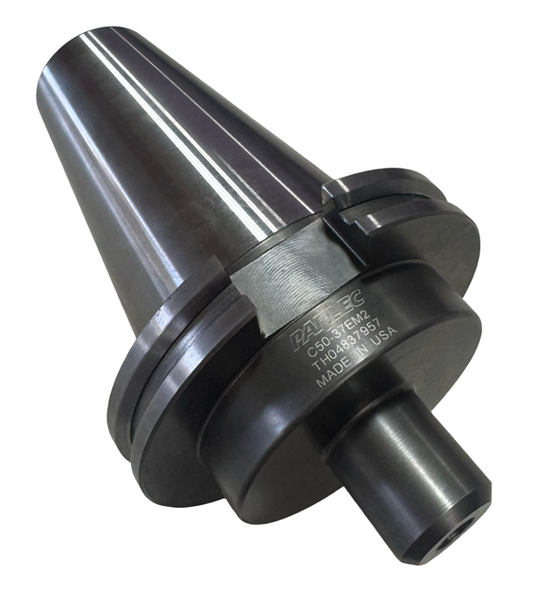 Parlec CAT50 End Mill Holder, 3/8" Hole, 2-1/2" Projection USA Made