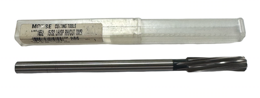 Morse 15/32" HSS Chucking Reamer Left Hand Spiral Right Hand Cut USA