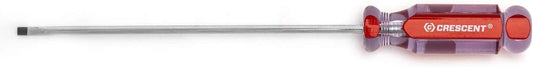 Crescent 3/16" x 8" Cabinet Slotted Screwdriver Tri-Lobe Acetate Handle