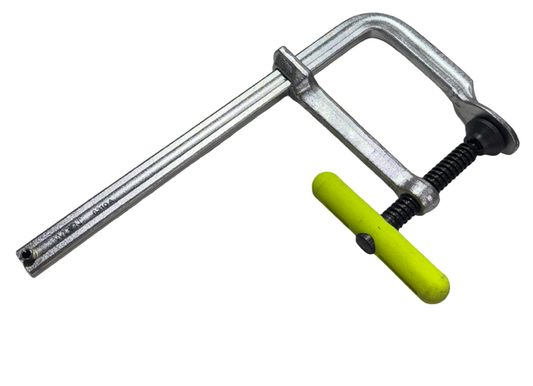 Wilton 10" Light-Duty L-Clamp with Hi-Vis Grip Handle
