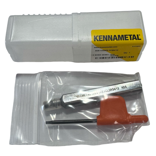 Kennametal Indexable Boring Bar A0510ESCLDRS412, 5.78 mm Min Bore