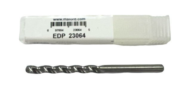 M.A. Ford #24 Solid Carbide Drill 5xD 2 Flute USA Made