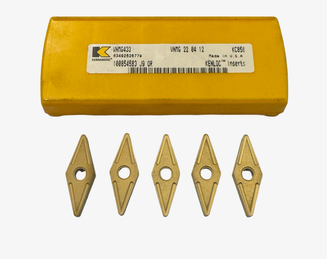 Kennametal Carbide Insert VNMG433 Grade KC850 Turning Inserts 5 Pack