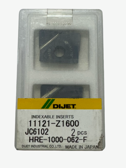 Dijet Carbide Inser tHRE-1000-062 Grade JC8015 Milling Inserts 2 Pack