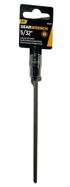 GearWrench 3/8" Drive 5/32" Long Hex Bit Socket