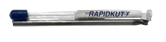 RapidKut .187 Carbide End Mill 12xD 3 Flute AlTiN Coated USA Made