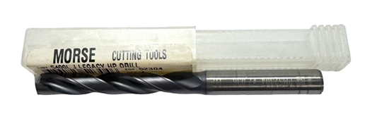 Morse Letter J Solid Carbide Drill, Long Length, Coolant Thru PVD TiAlN Coated