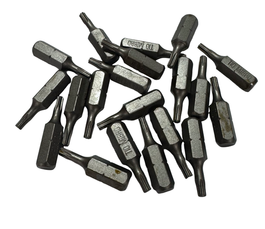 Mibro T10 x 1" Torx Screwdriver Insert Bits 20 Pack