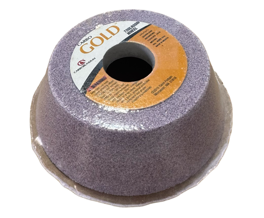 Carbo Gold 5 / 3-3/4 x 1-3/4 x 1-1/4 Toolroom Grinding Wheel 32AR46-JV