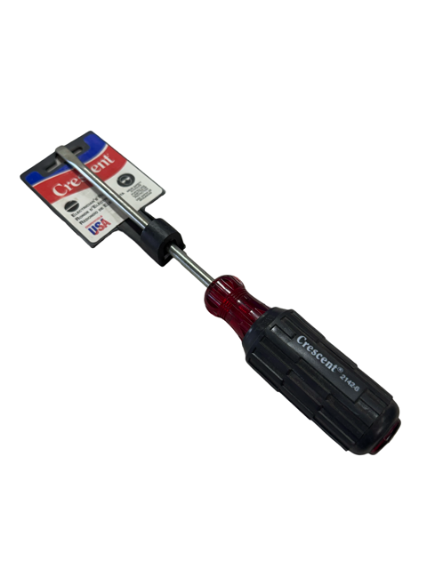 Crescent 1/4" x 10-3/8" Electrician's Round Screwdriver 21426