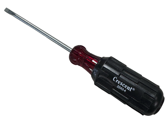 Crescent 3/16" x 7-3/4" Electrician's Slotted Screwdriver Round Shaft 22434