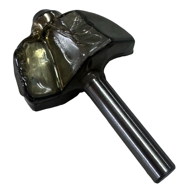 1-3/8" Cove Carbide Tipped Router Bit, 1/2" Radius, 1/4" Shank