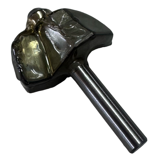 1-3/8" Cove Carbide Tipped Router Bit, 1/2" Radius, 1/4" Shank