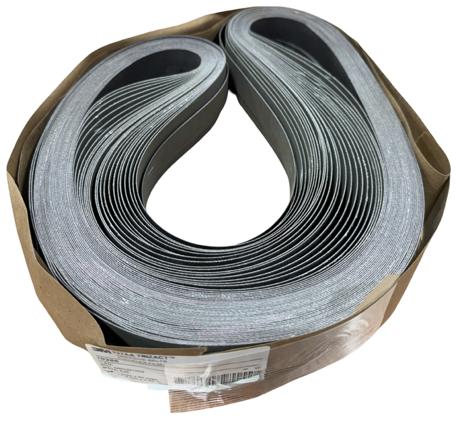 3M Trizact 237AA Sanding Belt 1" x 60" Aluminum Oxide A45 Extra Fine 25 Pack