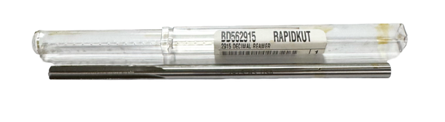 RapidKut .2915 HSS Chucking Reamer Straight Flute Straight Shank