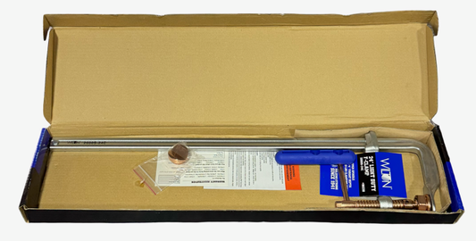 Wilton 24" Light Duty F-Clamp, Copper Spindle, 4-3/4" Depth, 2000 lbs Force