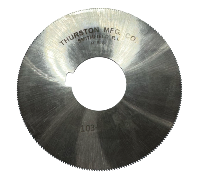 Thurston 3" x .020 x 1" HSS Slitting Saw 224T USA Made