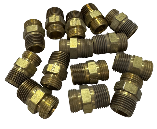 Coilhose 1/2" Male NPS x 1/2" MPT Male Adapter Female for Ball Type 14 Pack