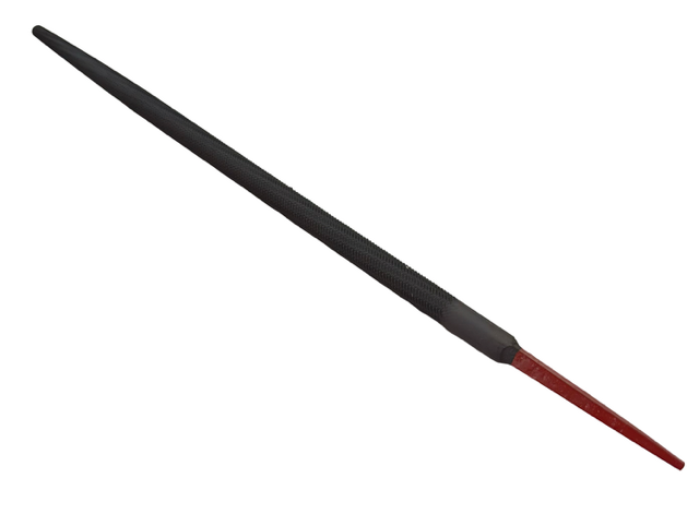 Simonds 12" Round File Bastard Cut Black-Maxi