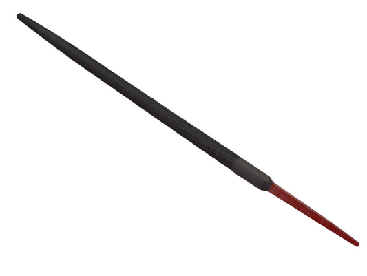 Simonds 12" Round File Bastard Cut Black-Maxi