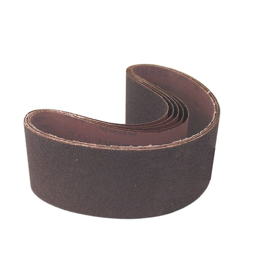 4" x 54" Sanding Belts 40 Grit Aluminum Oxide 10 Pack