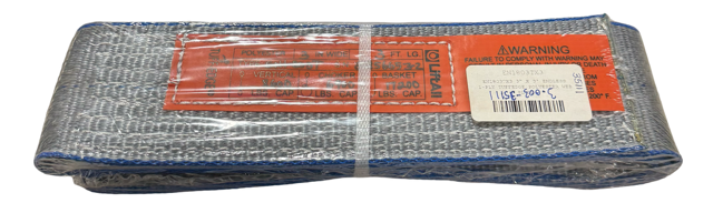 Lift-All 3" x 3ft Polyester Web Sling, Endless, 1-Ply Tuff-Edge EN1-803T