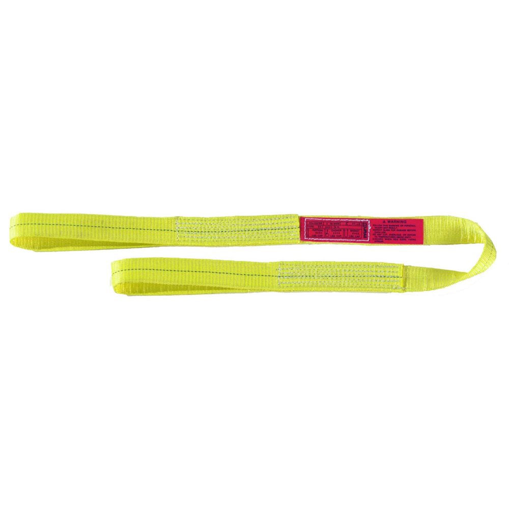 Lift-All 3" x 5 ft Polyester Flat End Web Sling, 1-Ply Webmaster