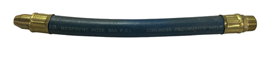 Coilhose 3/4" MPT x 15" Fluid FlexFlow Industrial Hose 91215