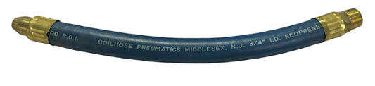 Coilhose 3/4" MPT x 18" Fluid FlexFlow Industrial Hose 91218