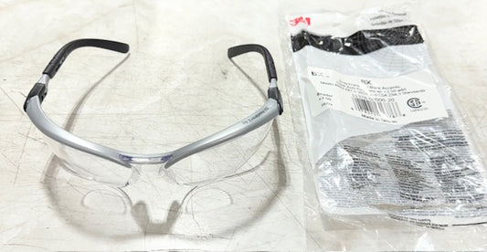 3M BX 2.5 Readers, Clear Lens Protecteive Eyewear, Clear Anti-Fog