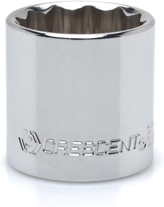 Crescent 3/8" Drive 16mm Socket 12 Point Chrome Fully Polished CDS46