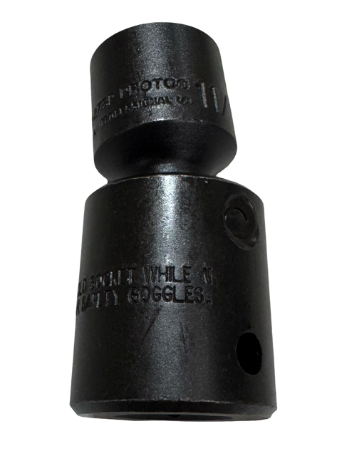 Proto 1/2" Drive 11/16" Universal Impact Socket 6 Point USA Made