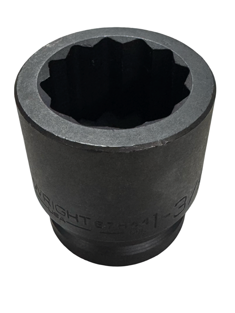Wright Tool 3/4" Drive 1-3/8" Thin Wall Impact Power Socket 12 Point USA Made