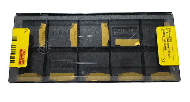 Sandvik Carbide Insert N123G103000003CR Grade 2135 Parting Off Inserts 10 Pack