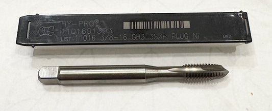 OSG 3/8"-16 HSS-PM Spiral Point Plug Tap 3 Flute VC10 H3