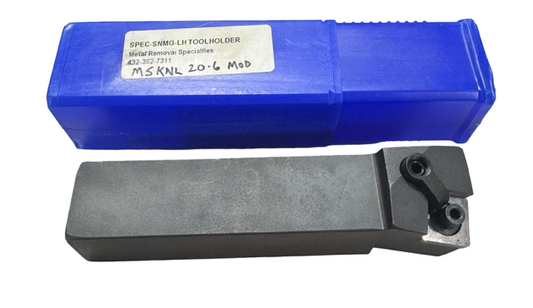Metal Removal MSKNL 20-6D MOD LH Indexable Tool Holder 1-1/4"