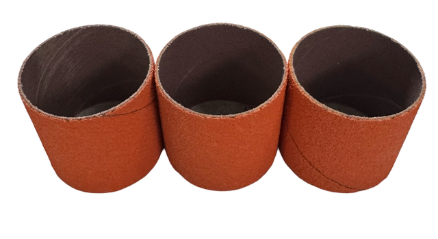 Norton Blaze 2" x 2" Sprial Sanding Bands Premium Ceramic Alumina 3 Pack