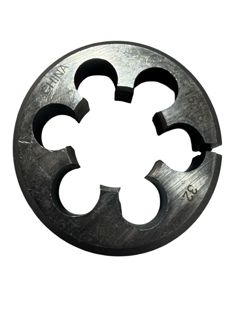 ProCut 15/16"-32 UN HSS Adjustable Round Die 2" Outside Diameter