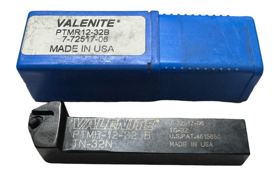 Valenite PTMR12-32B Indeaxable Lathe Turning Tool Holder USA Made