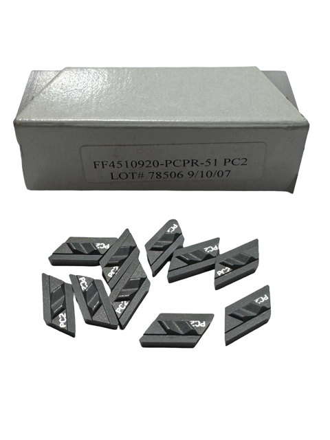 ProCut Carbide Insert NPR51 Grade PC2 Top Lock Profiling Inserts